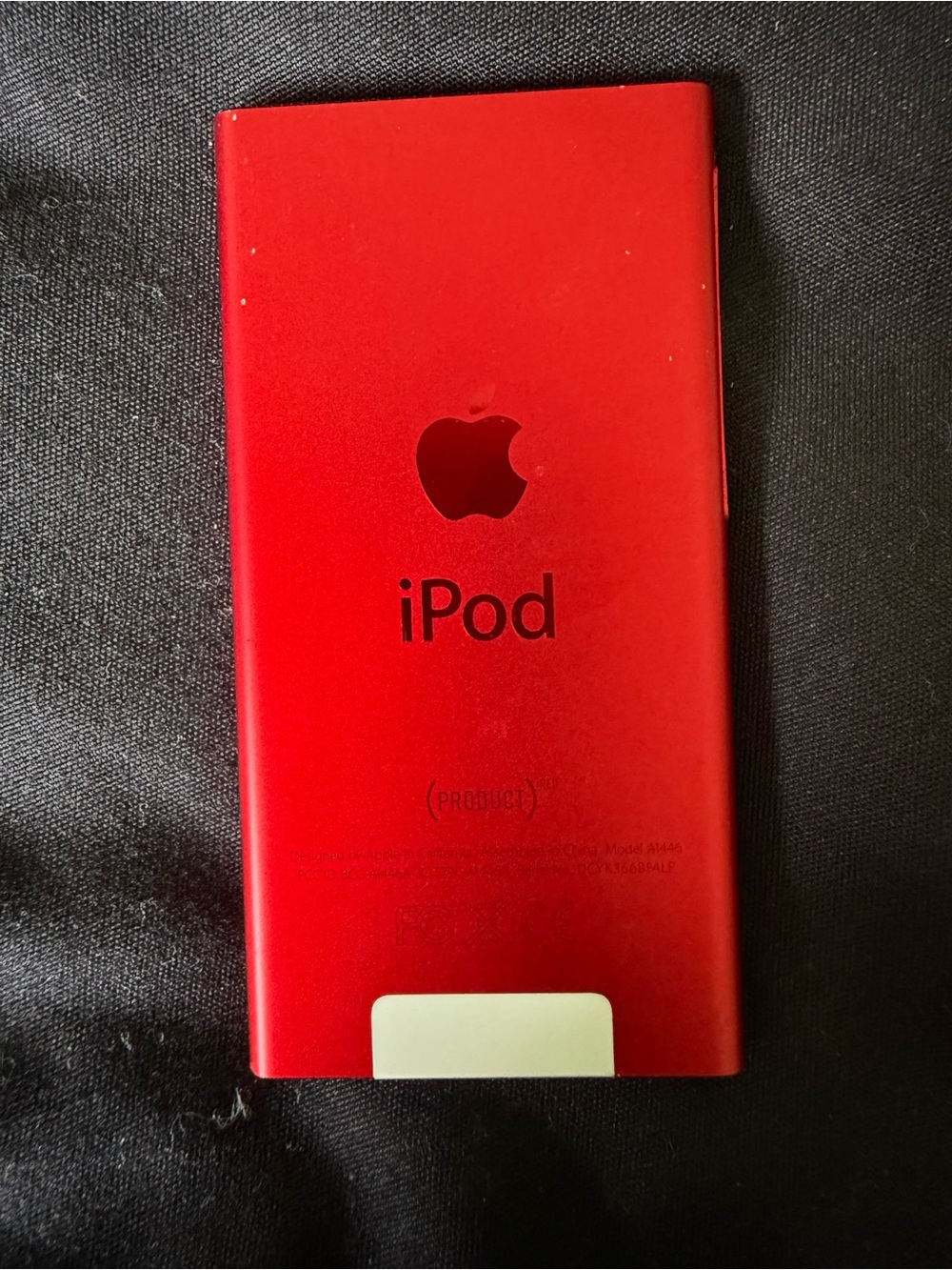 Apple iPod in Vibrant Red